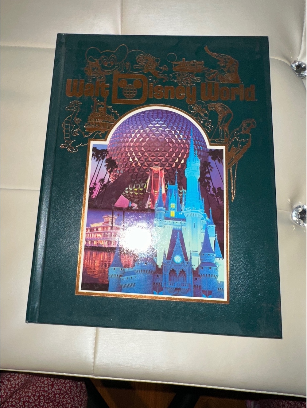 Vintage Walt Disney World Hardcover Book from the 1990s Retro Collectible